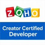 Zoho creator certified Developer